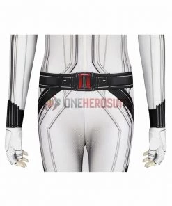 1herosuits Natasha Romanoff Spandex White Cosplay Costumes Black Widow 3D Printed Cosplay Suit