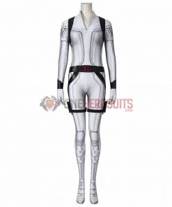 OneHeroSuits Black Widow Natasha Romanoff Cosplay Costumes White 3D Printed Cosplay Suit