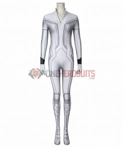 OneHeroSuits Black Widow Natasha Romanoff Cosplay Costumes White 3D Printed Cosplay Suit