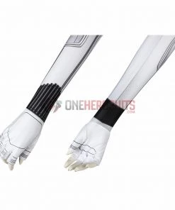 OneHeroSuits Black Widow Natasha Romanoff Cosplay Costumes White 3D Printed Cosplay Suit