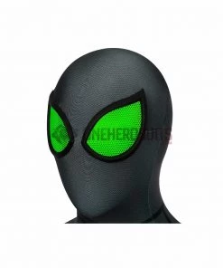 OneHeroSuits Spider-man Spandex Suit PS4 Stealth Big Time Green Bodysuit