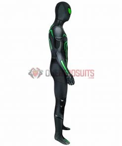 OneHeroSuits Spider-man Spandex Suit PS4 Stealth Big Time Green Bodysuit