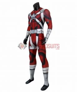1herosuits Costumes 2020 Red Guardian Spandex Cosplay Costume