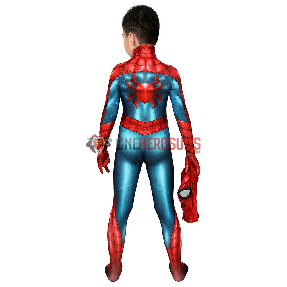 OneHeroSuits Kids Spider-man Cosplay Suit Spider-Armor MK IV HQ Printed Edition 3 OneHeroSuits Kids Spider-man Cosplay Suit Spider-Armor MK IV HQ Printed Edition