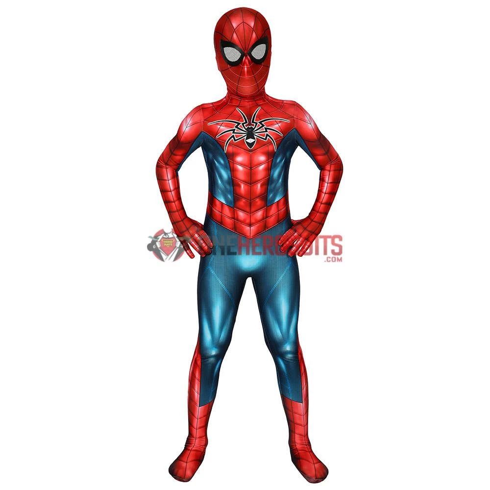 OneHeroSuits Kids Spider-man Cosplay Suit Spider-Armor MK IV HQ Printed Edition 4 OneHeroSuits Kids Spider-man Cosplay Suit Spider-Armor MK IV HQ Printed Edition