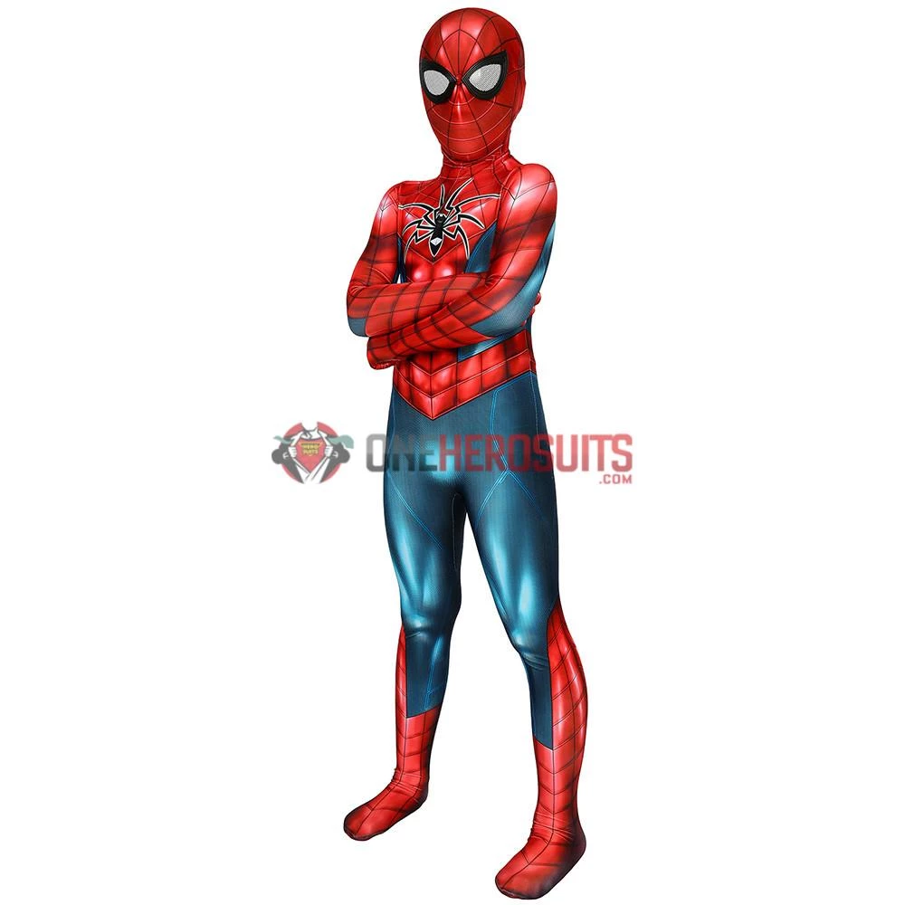 OneHeroSuits Kids Spider-man Cosplay Suit Spider-Armor MK IV HQ Printed Edition 5 OneHeroSuits Kids Spider-man Cosplay Suit Spider-Armor MK IV HQ Printed Edition