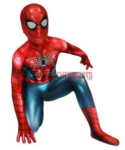 OneHeroSuits Kids Spider-man Cosplay Suit Spider-Armor MK IV HQ Printed Edition 25 OneHeroSuits Kids Spider-man Cosplay Suit Spider-Armor MK IV HQ Printed Edition