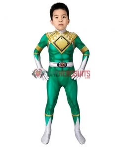 OneHeroSuits Kids Green Power Ranger Cosplay Suit Expert-level Cosplay Bodysuit & Zentai 18 OneHeroSuits Kids Green Power Ranger Cosplay Suit Expert-level Cosplay Bodysuit & Zentai