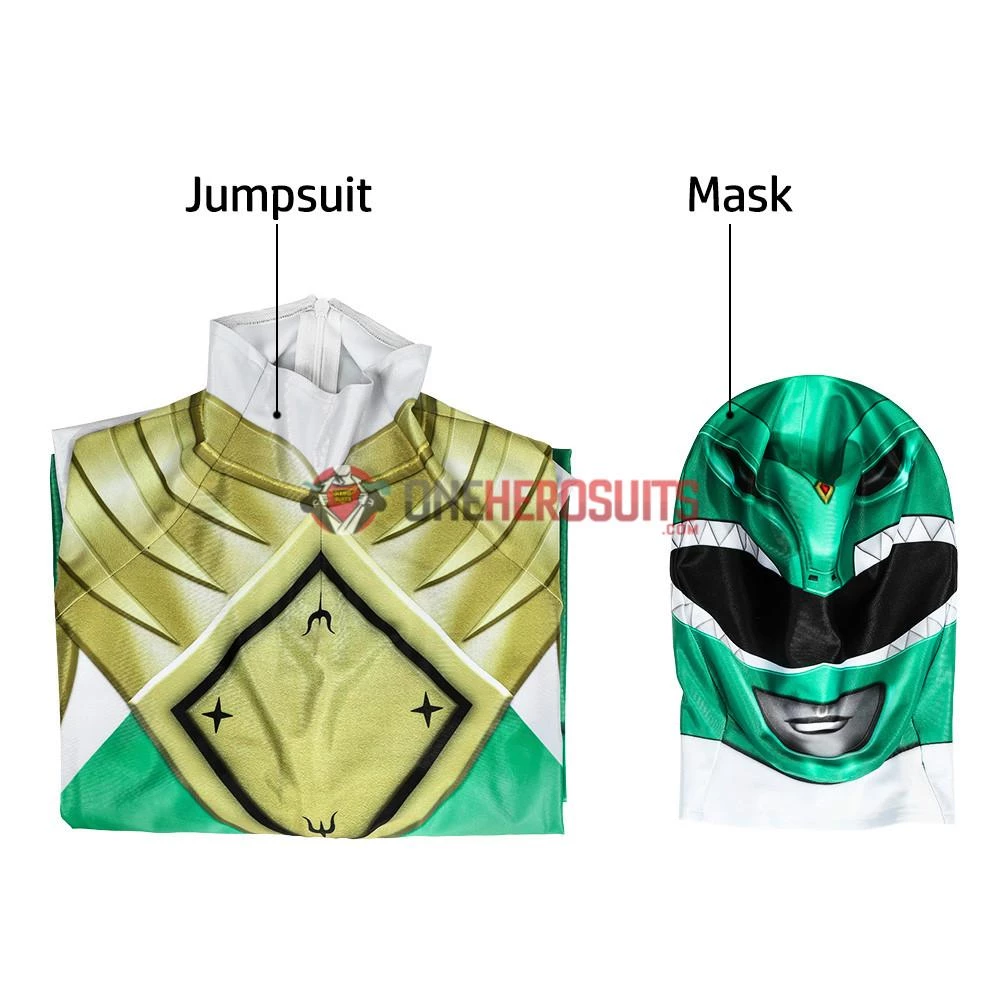 OneHeroSuits Expert-level Cosplay Bodysuit & Zentai Green Power Ranger Cosplay Suit Power Rangers Green Spandex Costume 3 OneHeroSuits Expert-level Cosplay Bodysuit & Zentai Green Power Ranger Cosplay Suit Power Rangers Green Spandex Costume