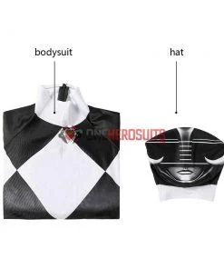 OneHeroSuits Expert-level Cosplay Bodysuit & Zentai Kids Black Power Ranger Cosplay Suit Christmas Gifts For Children