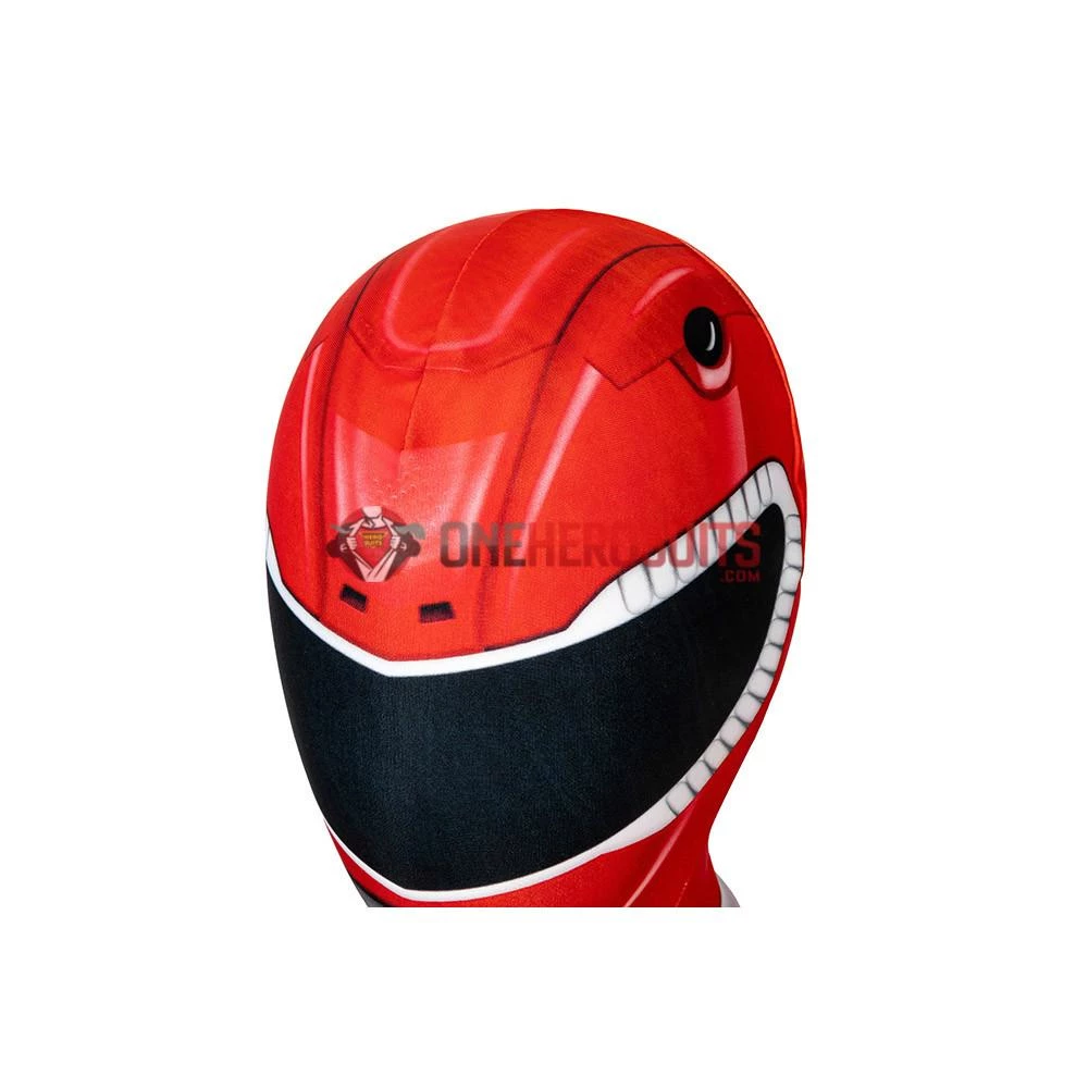 OneHeroSuits Kids Red Power Ranger Cosplay Suit Christmas Gifts For Children Expert-level Cosplay Bodysuit & Zentai 4 OneHeroSuits Kids Red Power Ranger Cosplay Suit Christmas Gifts For Children Expert-level Cosplay Bodysuit & Zentai