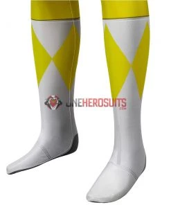 OneHeroSuits Yellow Power Ranger Suit Spandex Power Rangers Costumes Printed Edition Expert-level Cosplay Bodysuit & Zentai 28 OneHeroSuits Yellow Power Ranger Suit Spandex Power Rangers Costumes Printed Edition Expert-level Cosplay Bodysuit & Zentai