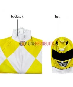 OneHeroSuits Yellow Power Ranger Suit Spandex Power Rangers Costumes Printed Edition Expert-level Cosplay Bodysuit & Zentai 33 OneHeroSuits Yellow Power Ranger Suit Spandex Power Rangers Costumes Printed Edition Expert-level Cosplay Bodysuit & Zentai
