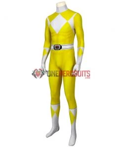 OneHeroSuits Yellow Power Ranger Suit Spandex Power Rangers Costumes Printed Edition Expert-level Cosplay Bodysuit & Zentai 21 OneHeroSuits Yellow Power Ranger Suit Spandex Power Rangers Costumes Printed Edition Expert-level Cosplay Bodysuit & Zentai