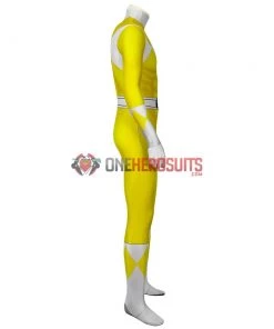OneHeroSuits Yellow Power Ranger Suit Spandex Power Rangers Costumes Printed Edition Expert-level Cosplay Bodysuit & Zentai 22 OneHeroSuits Yellow Power Ranger Suit Spandex Power Rangers Costumes Printed Edition Expert-level Cosplay Bodysuit & Zentai