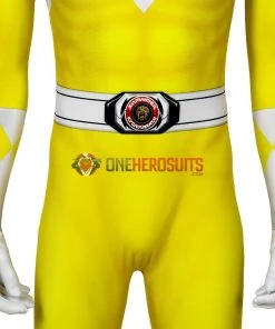 OneHeroSuits Yellow Power Ranger Suit Spandex Power Rangers Costumes Printed Edition Expert-level Cosplay Bodysuit & Zentai 25 OneHeroSuits Yellow Power Ranger Suit Spandex Power Rangers Costumes Printed Edition Expert-level Cosplay Bodysuit & Zentai