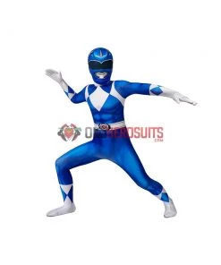 OneHeroSuits Kids Blue Power Ranger Cosplay Suit Gifts For Children Expert-level Cosplay Bodysuit & Zentai 26 OneHeroSuits Kids Blue Power Ranger Cosplay Suit Gifts For Children Expert-level Cosplay Bodysuit & Zentai