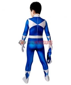 OneHeroSuits Kids Blue Power Ranger Cosplay Suit Gifts For Children Expert-level Cosplay Bodysuit & Zentai 17 OneHeroSuits Kids Blue Power Ranger Cosplay Suit Gifts For Children Expert-level Cosplay Bodysuit & Zentai