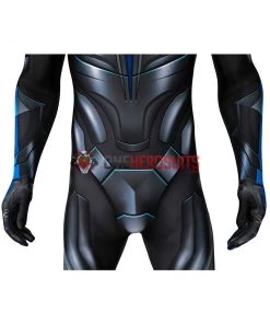 OneHeroSuits Titans Nightwing Cosplay Costume Detail Printed Spandex Suit Expert-level Cosplay Bodysuit & Zentai