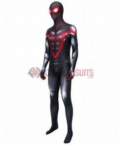 OneHeroSuits Spider-man 3D Printed Suit Miles Morales PS5 Bodysuit Zentai/Jumpsuit
