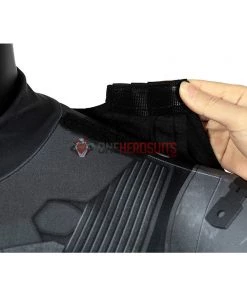 OneHeroSuits Expert-level Cosplay Bodysuit & Zentai The Batman 2021 Cosplay Costume Printed Suit Detail Edition
