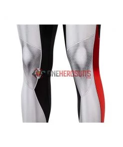 OneHeroSuits Spider-man Tracksuit Spiderman Miles Morales White Cosplay Suit