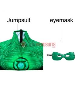 OneHeroSuits Expert-level Cosplay Bodysuit & Zentai Green Lantern Hal Jordan Cosplay Costume Detail Printed Suit