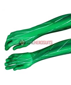 OneHeroSuits Expert-level Cosplay Bodysuit & Zentai Green Lantern Hal Jordan Cosplay Costume Detail Printed Suit