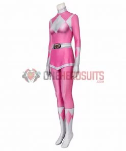 OneHeroSuits Expert-level Cosplay Bodysuit & Zentai Pink Power Rangers Cosplay Suit Pink Ranger Spandex Cosplay Costume
