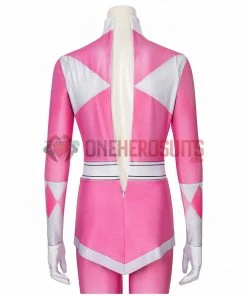 OneHeroSuits Expert-level Cosplay Bodysuit & Zentai Pink Power Rangers Cosplay Suit Pink Ranger Spandex Cosplay Costume