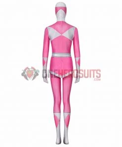 OneHeroSuits Expert-level Cosplay Bodysuit & Zentai Pink Power Rangers Cosplay Suit Pink Ranger Spandex Cosplay Costume
