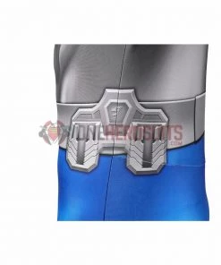 1herosuits The Blue Ranger Cosplay Costume Ryusoul Blue Spandex Suit