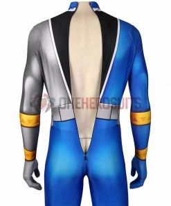 1herosuits The Blue Ranger Cosplay Costume Ryusoul Blue Spandex Suit