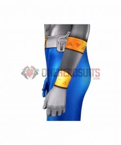 1herosuits The Blue Ranger Cosplay Costume Ryusoul Blue Spandex Suit