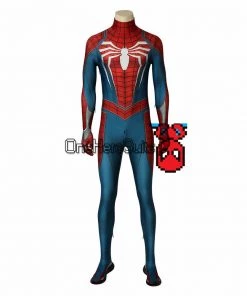 OneHeroSuits SPIDER-MAN PS4 Advanced Suit Spider-man PS4 Game Cosplay Costume