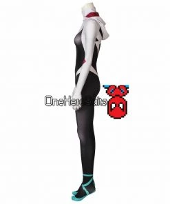 OneHeroSuits Gwen Stacy Suit Into The Spider-Verse Spider-Gwen Cosplay Costume Zentai/Jumpsuit 18 OneHeroSuits Gwen Stacy Suit Into The Spider-Verse Spider-Gwen Cosplay Costume Zentai/Jumpsuit