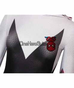 OneHeroSuits Gwen Stacy Suit Into The Spider-Verse Spider-Gwen Cosplay Costume Zentai/Jumpsuit 21 OneHeroSuits Gwen Stacy Suit Into The Spider-Verse Spider-Gwen Cosplay Costume Zentai/Jumpsuit