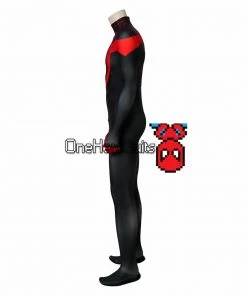 OneHeroSuits Ultimate Spider-Man Cosplay Costume Miles Morales 3D Printed Jumpsuits Zentai/Jumpsuit