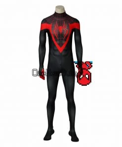 OneHeroSuits Ultimate Spider-Man Cosplay Costume Miles Morales 3D Printed Jumpsuits Zentai/Jumpsuit