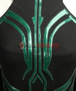 OneHeroSuits Hela Cosplay Costumes Thor Ragnarok Cosplay Suits Black Chest Version