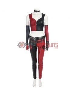 OneHeroSuits Harley Quinn Cosplay Costumes BatMan Arkham City High Quality Cosplay Suits