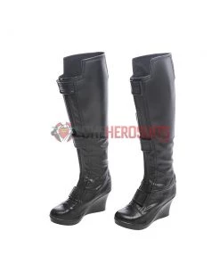 OneHeroSuits Costumes Black Widow Cosplay Boots Classic Avengers Natasha Black Shoes
