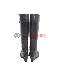 OneHeroSuits Costumes Black Widow Cosplay Boots Classic Avengers Natasha Black Shoes