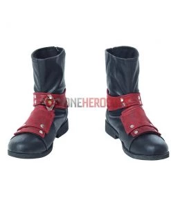 OneHeroSuits Deadpool Cosplay Boots Movie Level Leather Shoes Costumes