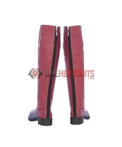 OneHeroSuits Captain Marvel Blue Cosplay Boots Carol Danvers High Boots Version Costumes 9 OneHeroSuits Captain Marvel Blue Cosplay Boots Carol Danvers High Boots Version Costumes