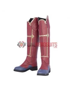 OneHeroSuits Captain Marvel Blue Cosplay Boots Carol Danvers High Boots Version Costumes 10 OneHeroSuits Captain Marvel Blue Cosplay Boots Carol Danvers High Boots Version Costumes