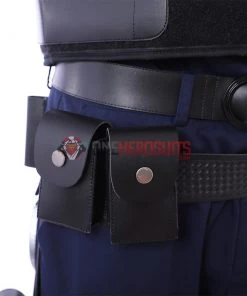 OneHeroSuits Leon Scott Kennedy Cosplay Costumes Resident Evil 2 Remake R.P.D. Suit