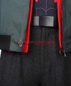 OneHeroSuits Miles Morales Cosplay Costumes Spider Man Into The Spider Verse Miles Green Coat 32 OneHeroSuits Miles Morales Cosplay Costumes Spider Man Into The Spider Verse Miles Green Coat