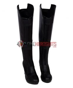 OneHeroSuits Costumes Black Widow 2020 Cosplay Boots Natasha Black Cosplay Shoes Movie Level