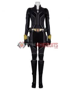 OneHeroSuits Costumes Black Widow 2020 Cosplay Boots Natasha Black Cosplay Shoes Movie Level